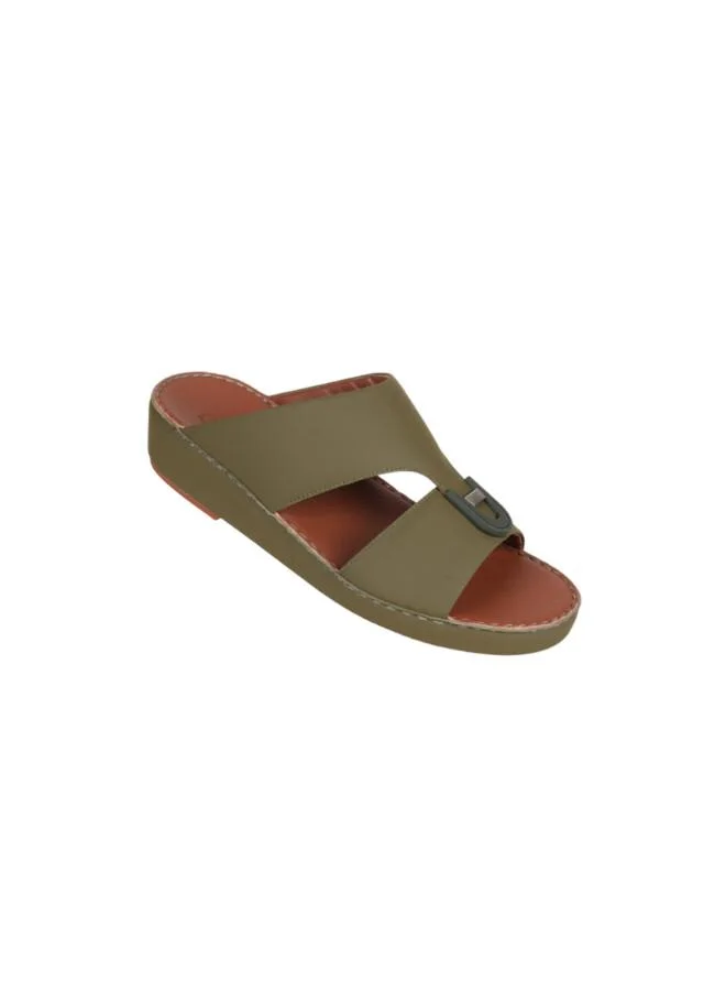 barjeel uno 008-3892 Barjeel Uno Boys Arabic Sandals BS 44 BA Olive